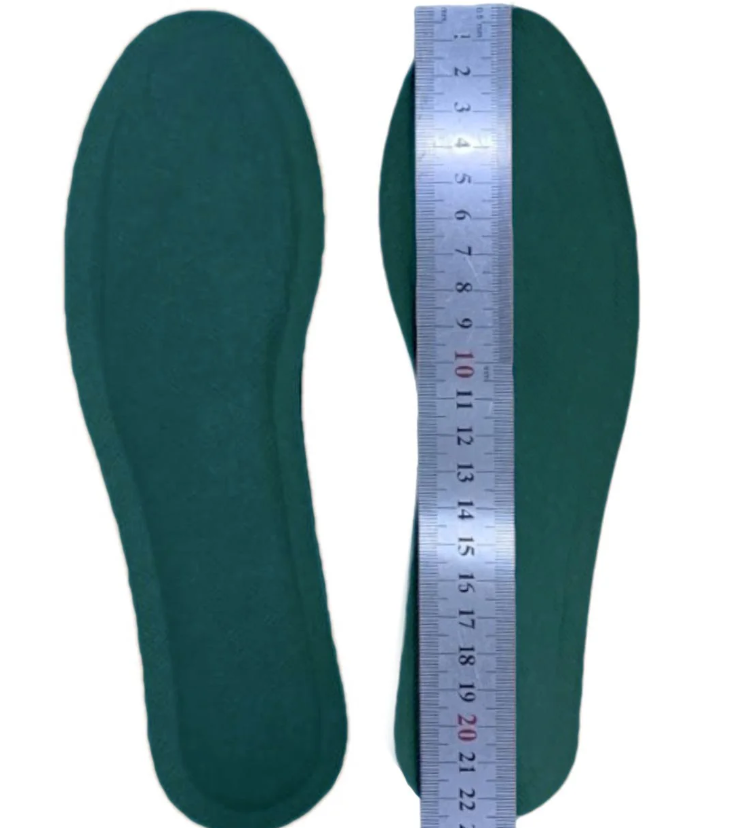 Грілка устілка самонагрівна МАМО розмір взуття 35-39 для ніг – комплект (2 шт, 80*220 мм, працює до 6 годин)